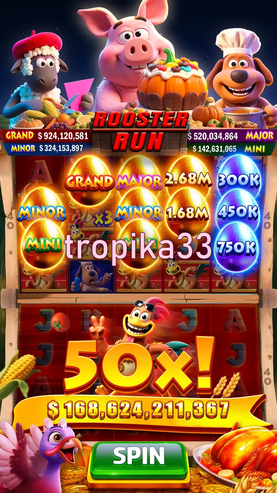tropika33 Masuk